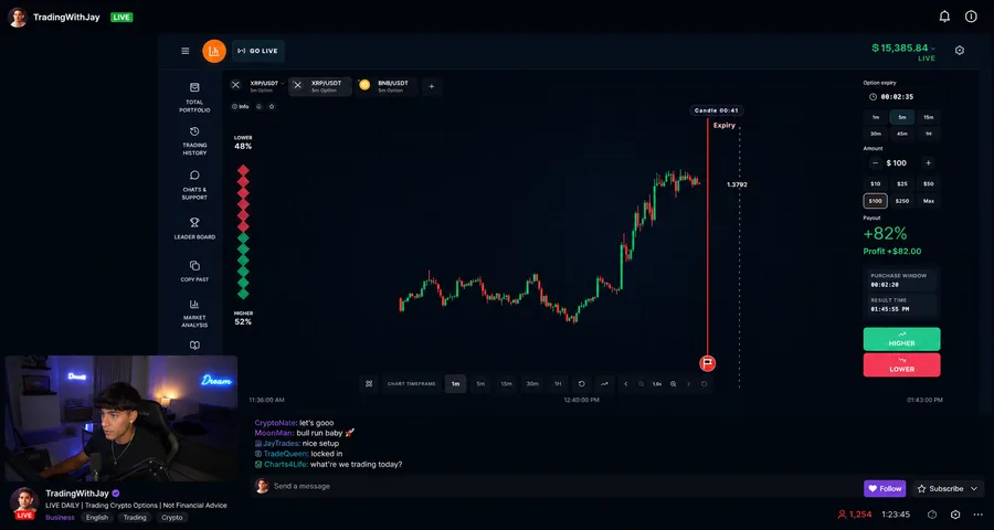 TradingWithJay live stream room